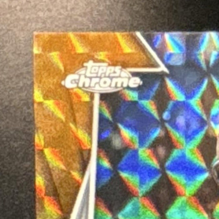 2026 Topps Chrome UFC Khalil Rountree Jr. Orange Geometric Refractor /25 #157
