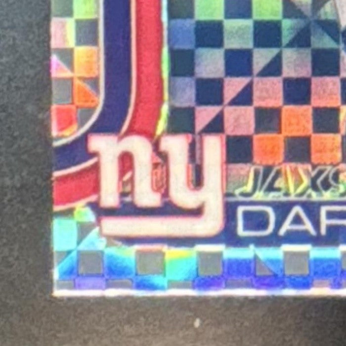 2025 Topps Chrome Jaxson Dart Rookie X-Fractor #306 RC New York Giants
