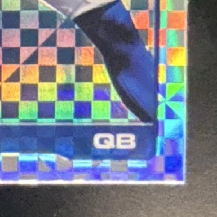 2025 Topps Chrome Jaxson Dart Rookie X-Fractor #306 RC New York Giants