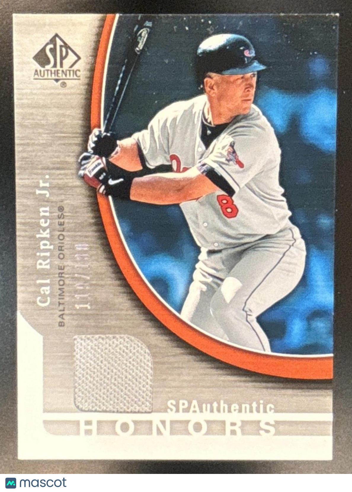 2005 SP Collection Cal Ripken Jr. Authentic Honors Materials /130 MEM Orioles