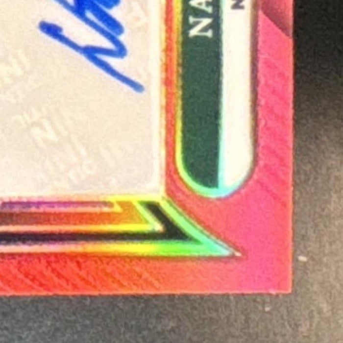 2025 Panini Select Nate Dohm Signature Selections Red /99 Auto New York Mets