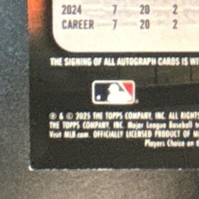 2025 Topps Stadium Club Pedro Leon Auto #SCBA-PL Houston Astros