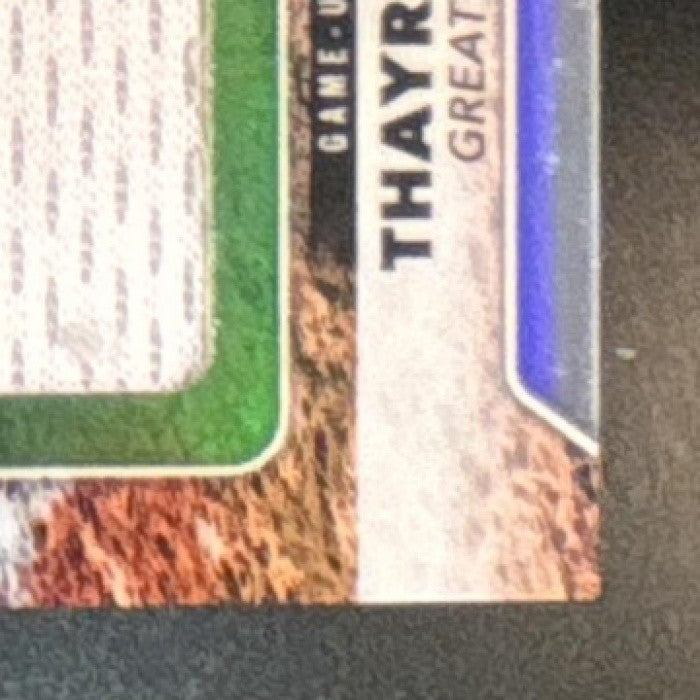 2025 Topps Pro Debut Thayron Liranzo Jumbo Auto Relic /300 MEM Great Lakes Loons