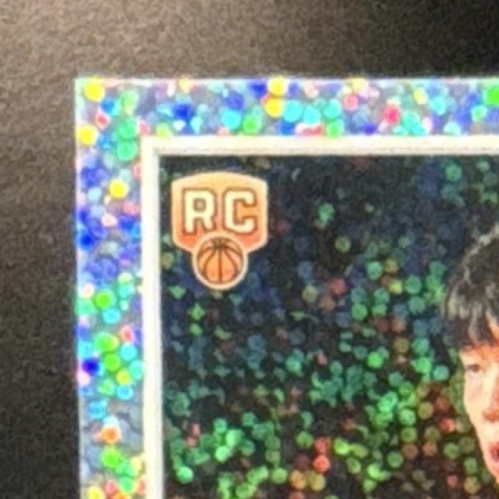2025-26 Bowman Yang Hansen Chrome Auto Speckle /299 RC Portland Trail Blazers
