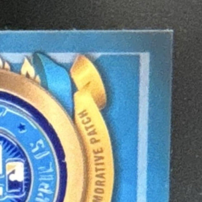 2017 Topps Nolan Aaron Nola Robinson Day Commemorative Logo Patches