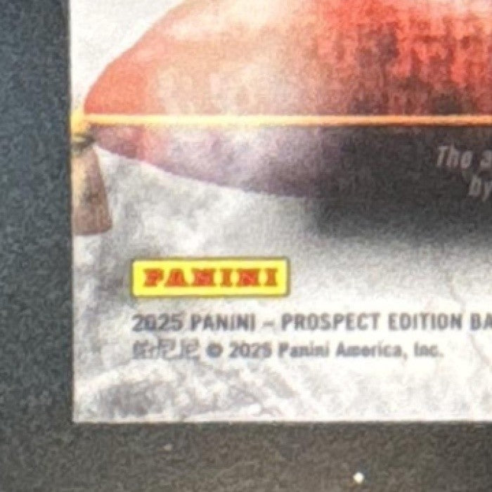 2025 Panini Prospect Edition Ike Irish Franchise Futures Mojo Auto /25 Orioles