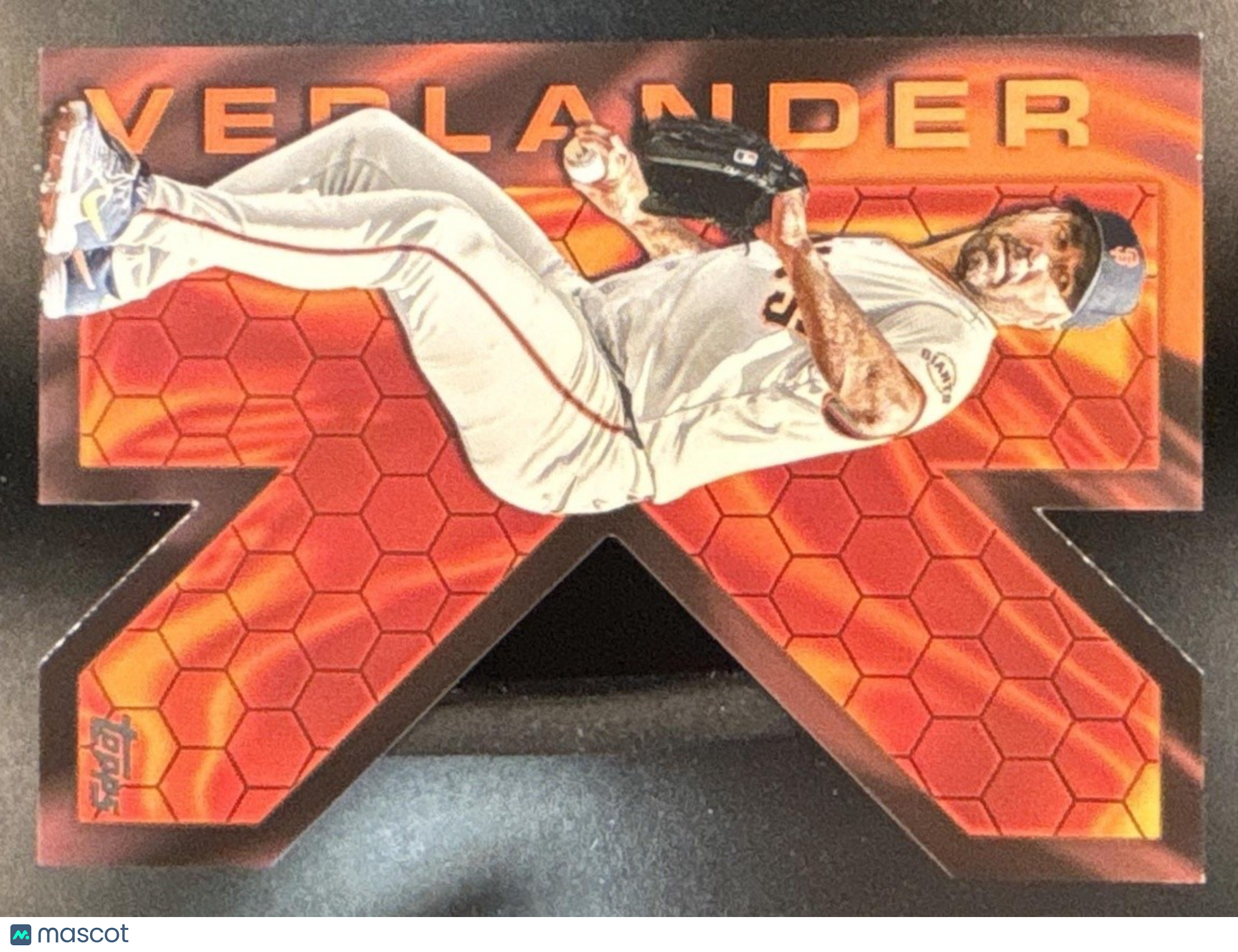 2025 Topps Justin Verlander K Zone #KZ-9 San Francisco Giants