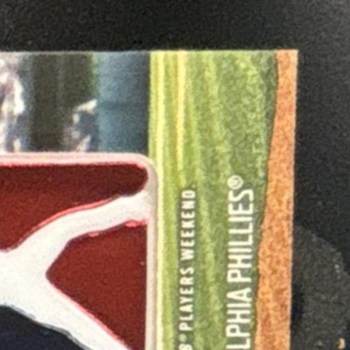 2018 Topps Rhys Hoskins Players Weekend Patch #PWP-RH RC Philadelphia Phillies