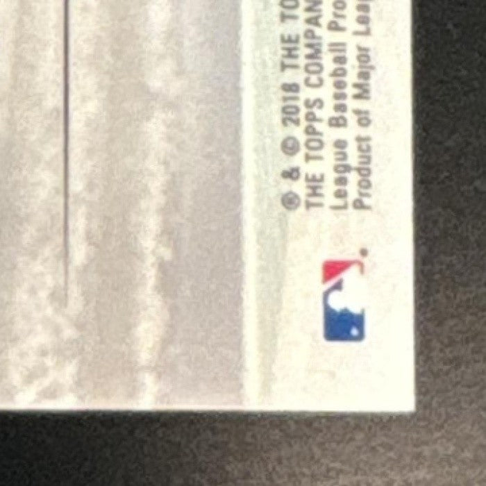 2018 Topps Rhys Hoskins Players Weekend Patch #PWP-RH RC Philadelphia Phillies