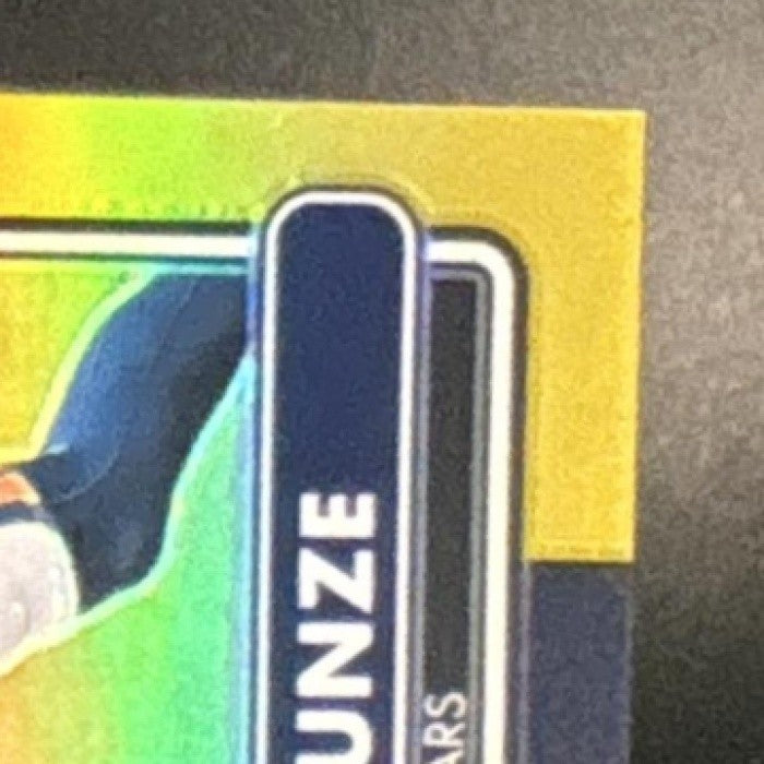 2024 Donruss Optic Rome Odunze 2014 Retro Series Gold 4/10 #11 Chicago Bears