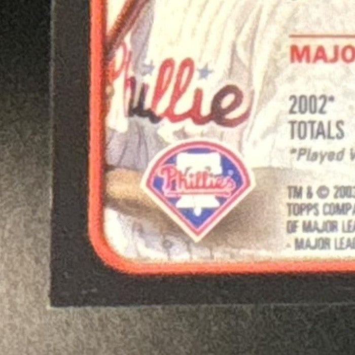 2003 Bowman Chrome Jimmy Rollins X Fractors #72 Philadelphia Phillies