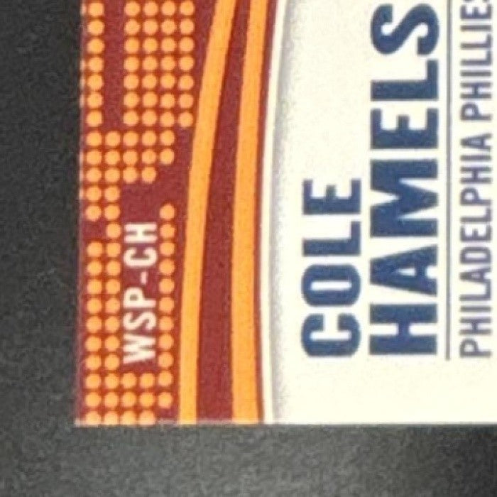 2014 Topps Update Cole Hamels World Series MVP Patches Philadelphia Phillies