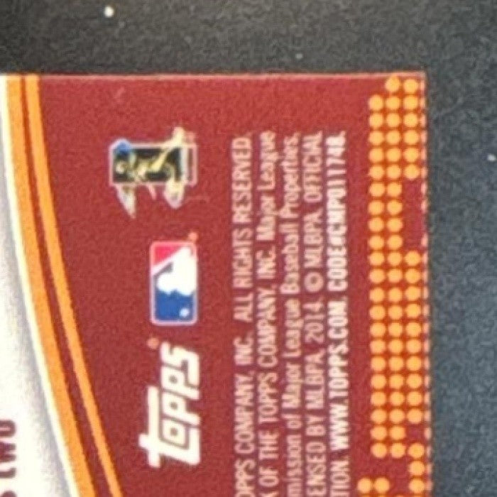 2014 Topps Update Cole Hamels World Series MVP Patches Philadelphia Phillies
