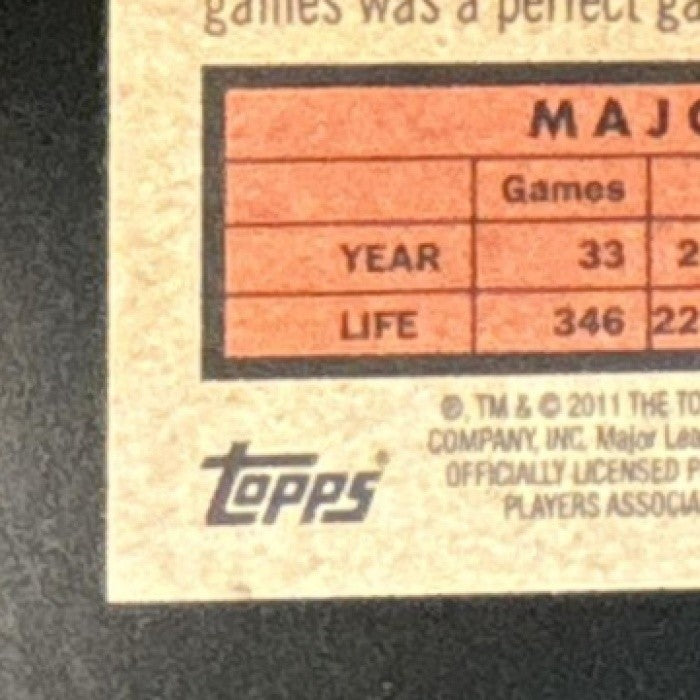 2011 Topps Heritage Roy Halladay Chrome /1962 #C196 Philadelphia Phillies