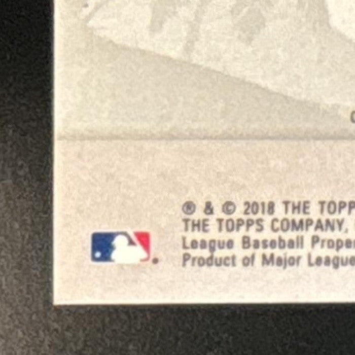 2018 Topps Aaron Nola MLB Spring Training Logo Manufactured Patch Relics /99