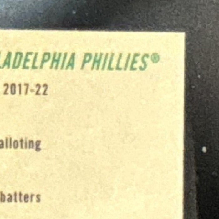 2023 Topps Chrome Platinum Anniversary Aaron Nola Gold /50 #306 Phillies