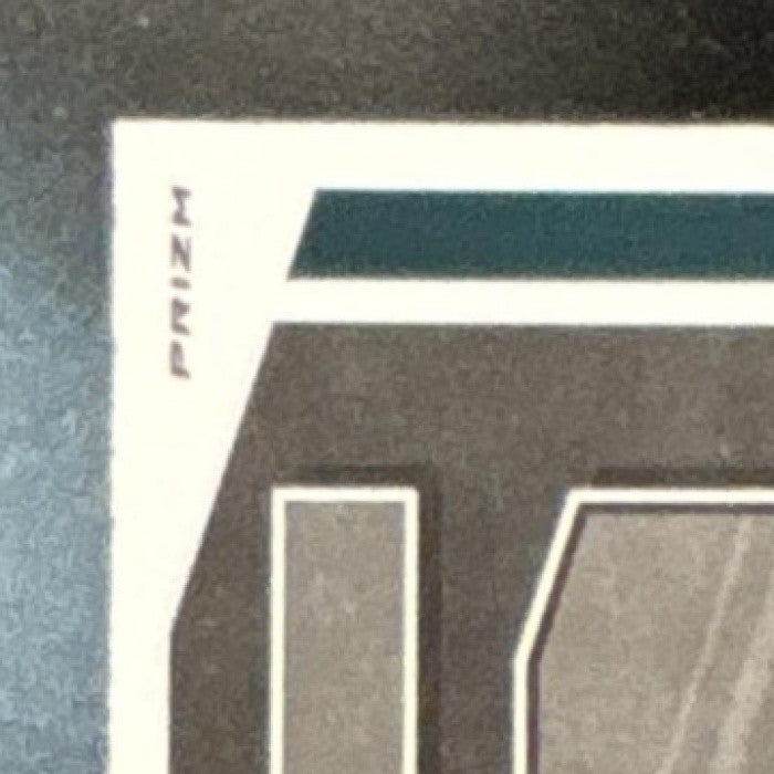 2021 Panini Donruss Optic Jalen Hurts Legendary Logos #LL-16 Philadelphia Eagles