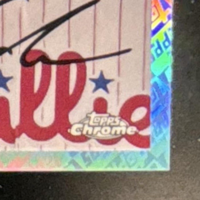 2023 Topps Chrome Platinum Anniversary Kyle Schwarber Refractor /499 #368