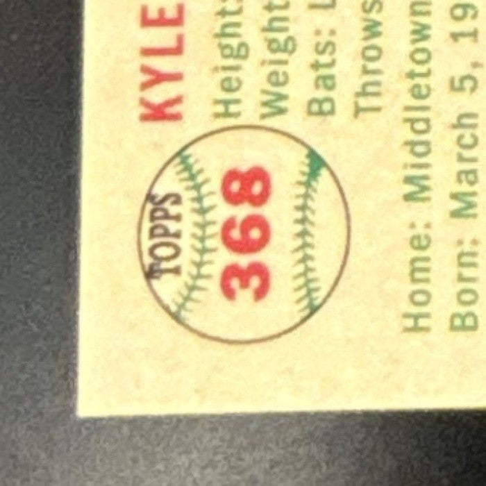 2023 Topps Chrome Platinum Anniversary Kyle Schwarber Refractor /499 #368