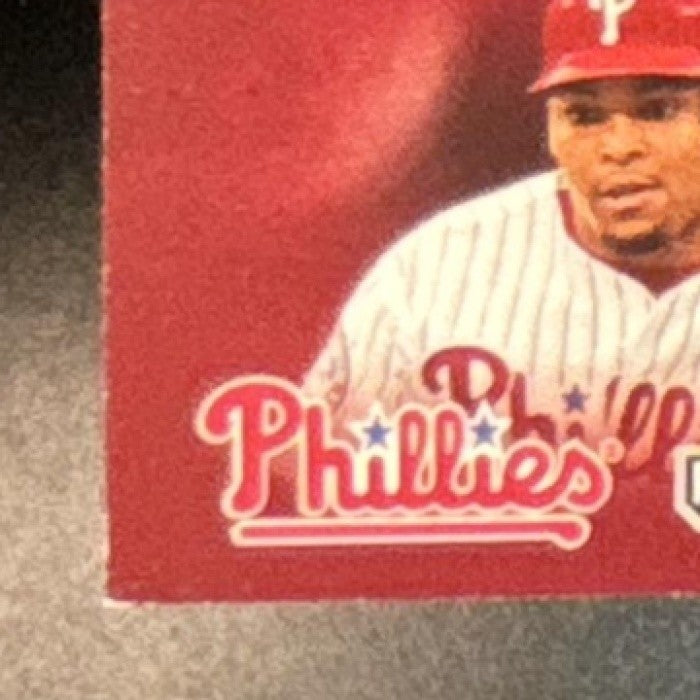 2005 Absolute Memorabilia Joe Morgan Bobby Abreu Marlon Byrd Kenny Lofton /150