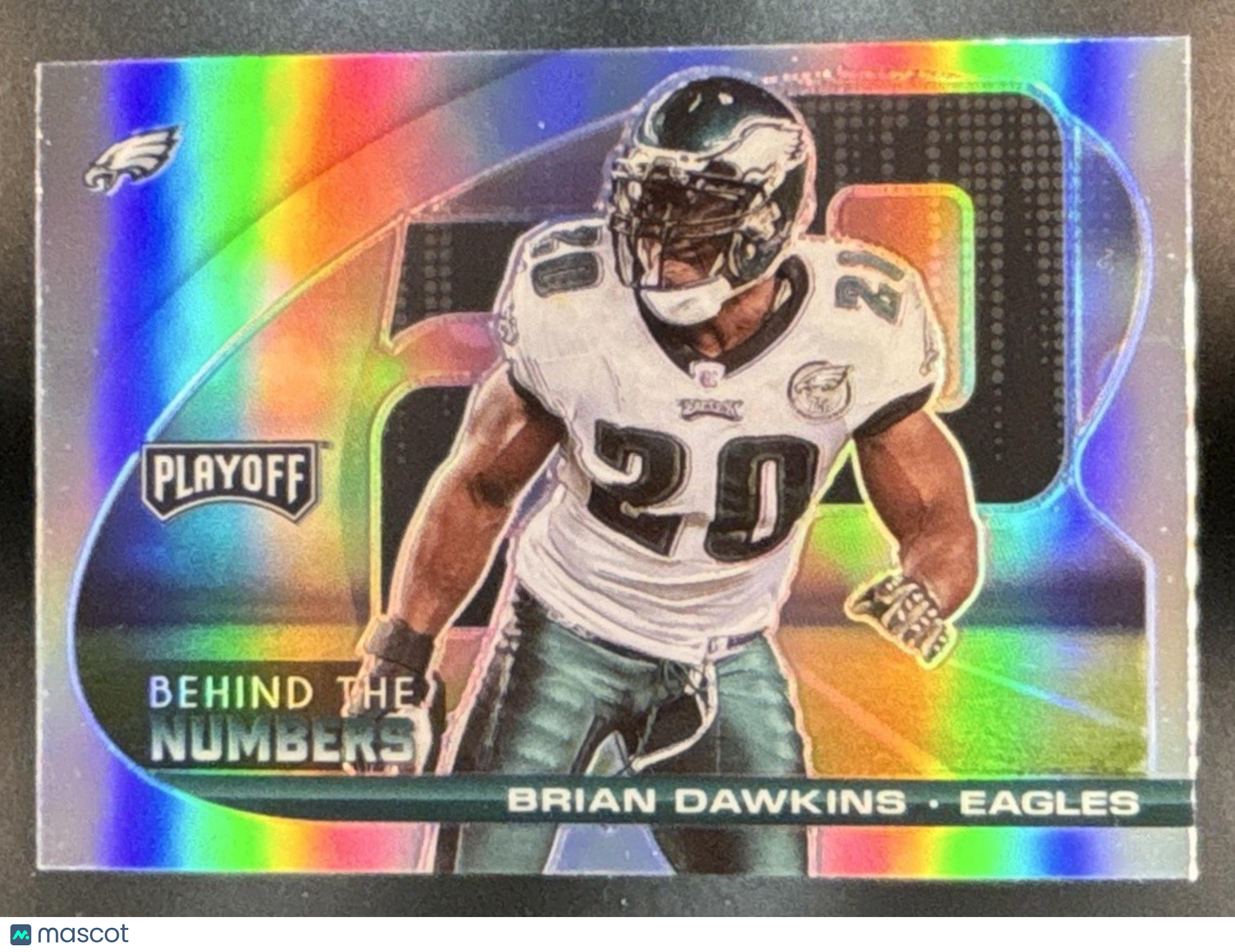 2021 Panini Playoff Brian Dawkins Behind the Numbers BTN-BDA Philadelphia Eagles