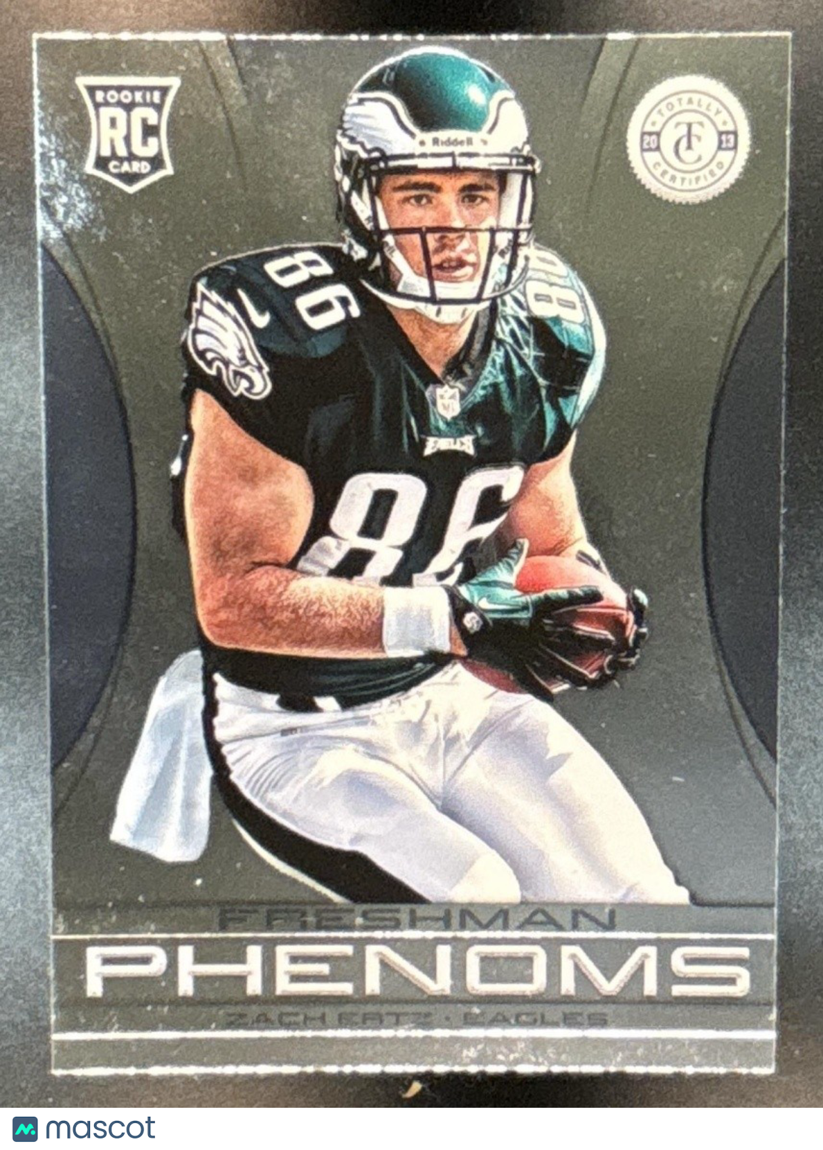 2013 Panini Totally Certified Zach Ertz #250 RC Philadelphia Eagles