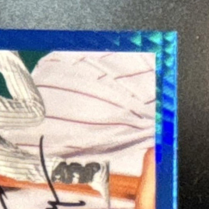 2023 Topps Chrome Platinum Anniversary Bryce Harper Blue Prism #337 Phillies
