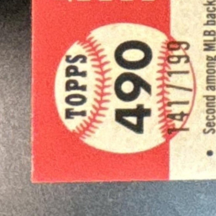 2022 Topps Chrome Platinum Anniversary J.T. Realmuto Blue Mini Diamond /199 #490