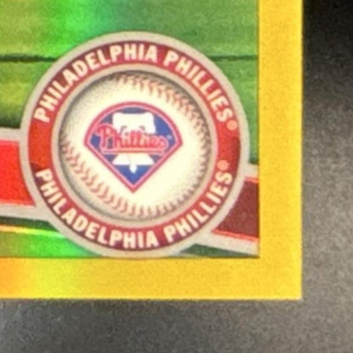 2011 Topps Chrome Domonic Brown Gold Refractor /50 #186 RC Philadelphia Phillies