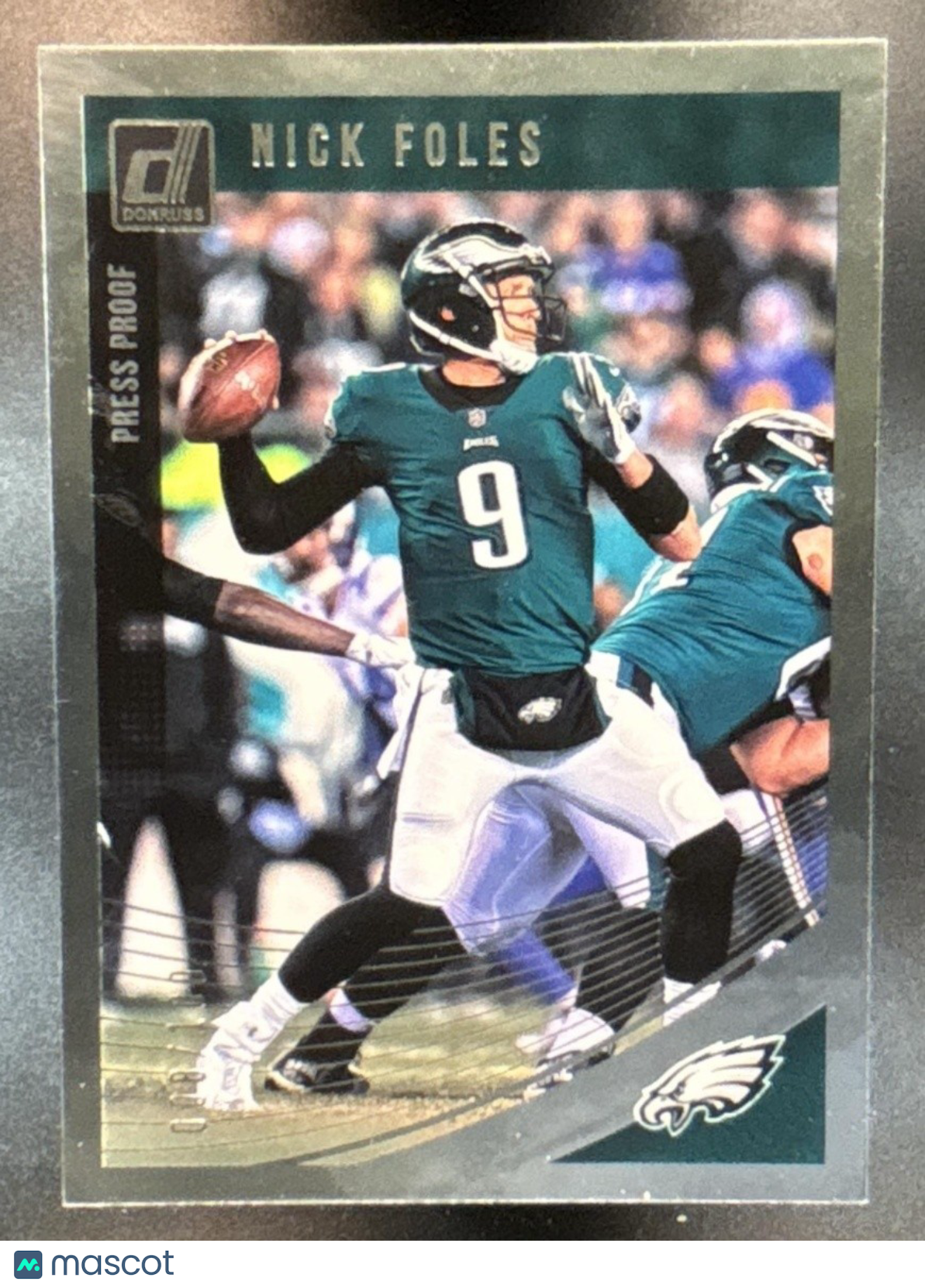 2018 Panini Donruss Nick Foles Press Proof Silver /100 #228 Philadelphia Eagles