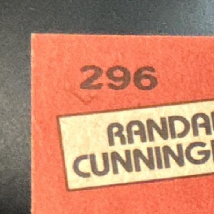 1987 Topps Randall Cunningham #296 RC Philadelphia Eagles
