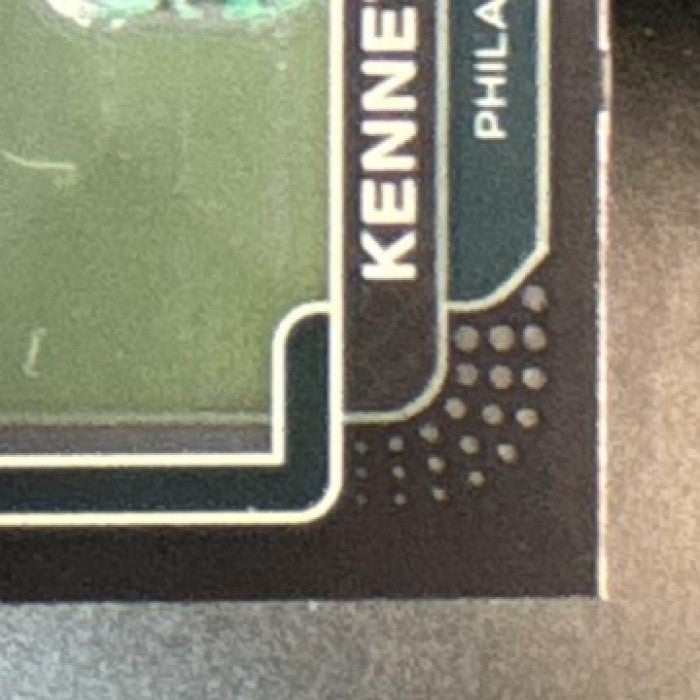 2021 Panini Chronicles Kenneth Gainwell Prizm Black RC Philadelphia Eagles