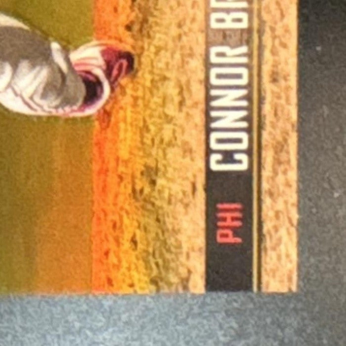 2021 Topps Stadium Club Chrome Connor Brogdon Gold /50 #348 RC Phillies