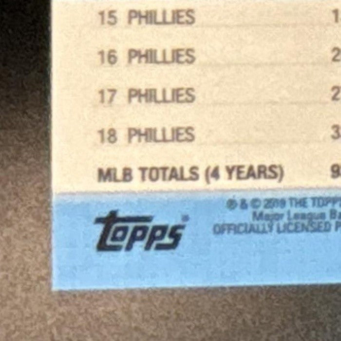 2019 Topps Chrome Aaron Nola Gold Refractor 42/50 #176 Philadelphia Phillies