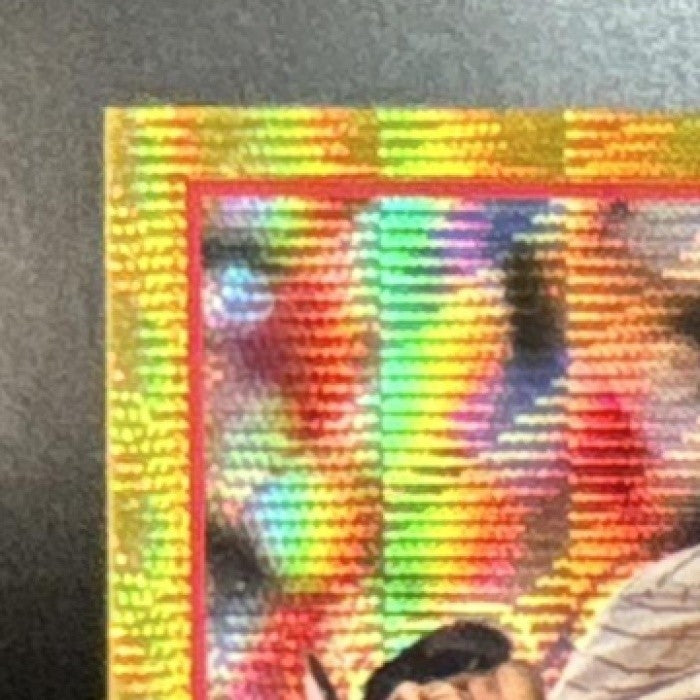 2023 Topps Chrome Rhys Hoskins Gold Wave Refractor 50/50 Philadelphia Phillies