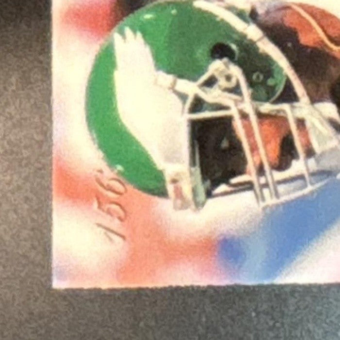 1995 Fleer Flair Randall Cunningham #156 Philadelphia Eagles
