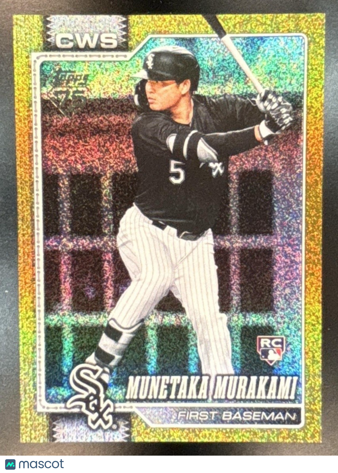 2026 Topps Series 2 Munetaka Murakami Gold Sandglitter /50 #503 RC White Sox