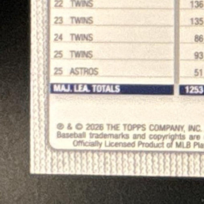 2026 Topps Series 2 Carlos Correa True Photo Variation #680 SSP Houston Astros