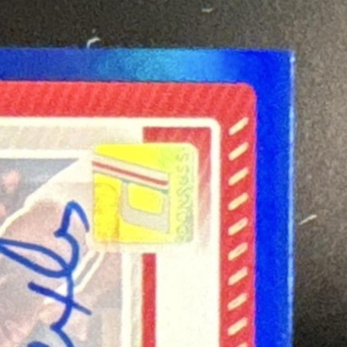 2025-26 Panini Donruss Clyde Drexler Auto Blue 1/25 #121 Portland Trail Blazers
