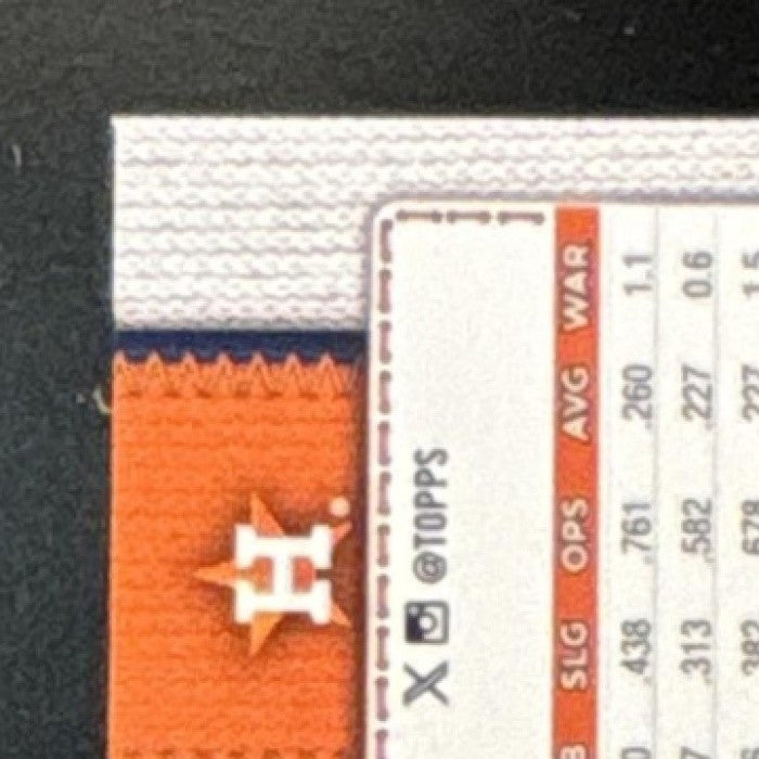 2026 Topps Series 2 Jake Meyers All-Star Game Black Foil 10/10 #575 Astros