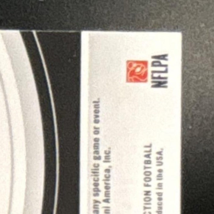 2023 Immaculate Collection Tony Romo Eye Black Laundry Tag 1/1 Auto