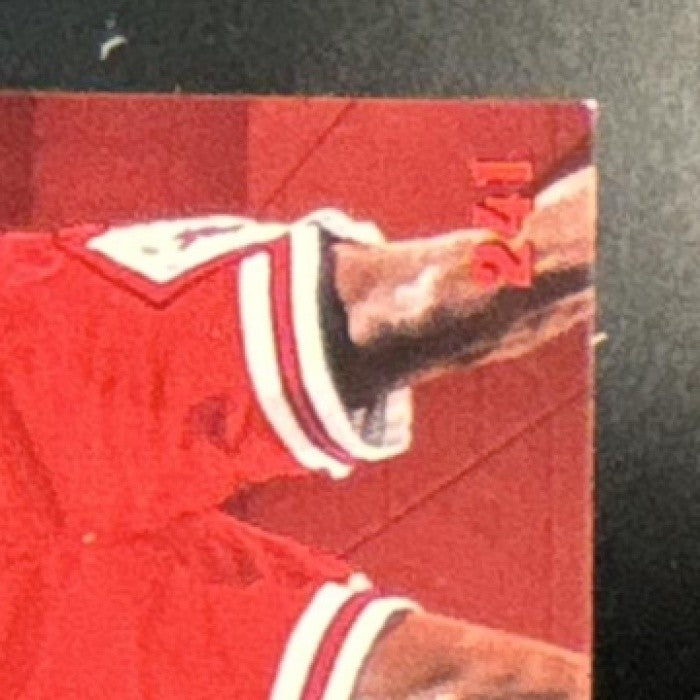 1996 Skybox Metal Michael Jordan #241 Metal Shredders Chicago Bulls