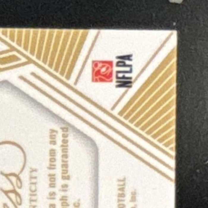 2024 Panini Flawless Audric Estime Dual Patch Auto /25 #17 MEM RC Denver Broncos