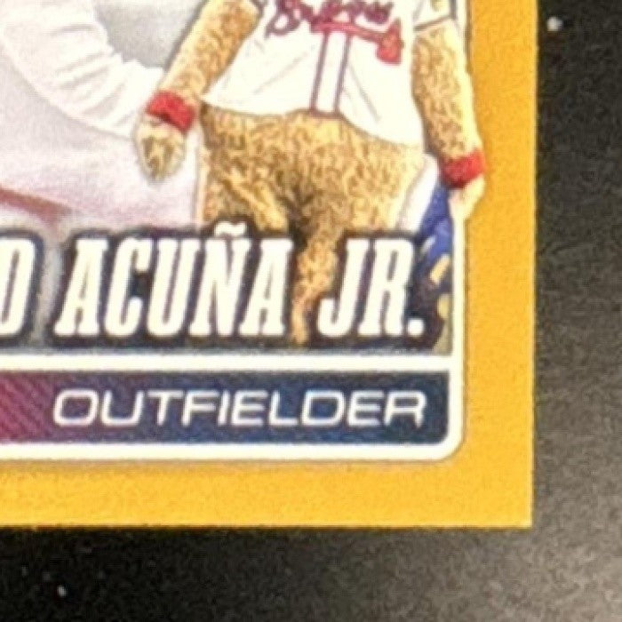 2026 Topps Series 1 Ronald Acuna Jr. Hidden Mascots Gold /50 #50 SP Braves