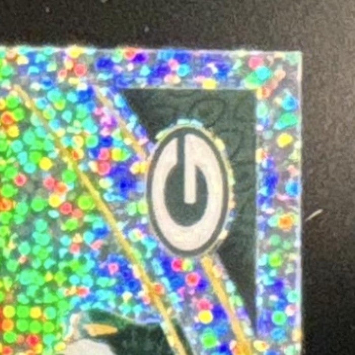 2018 Donruss Optic Aaron Rodgers White Sparkle Prizm SSP #37 Green Bay Packers
