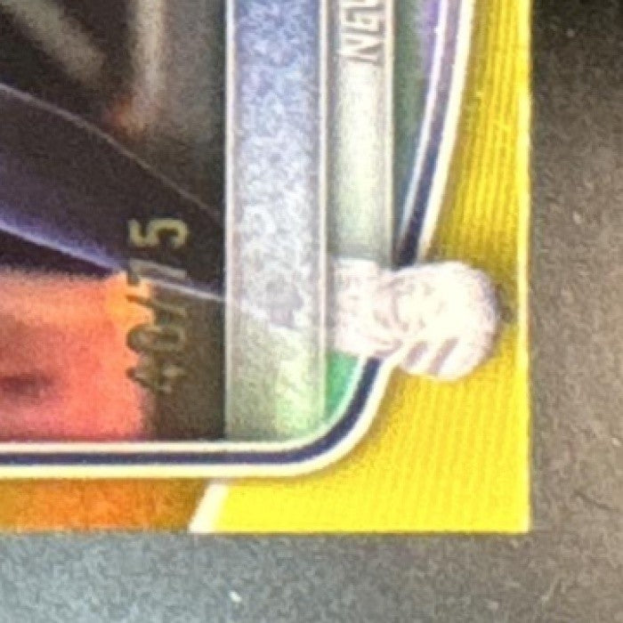 2025 Bowman Draft Dax Kilby Chrome Yellow /75 #BDC-146 1st Prospect Yankees