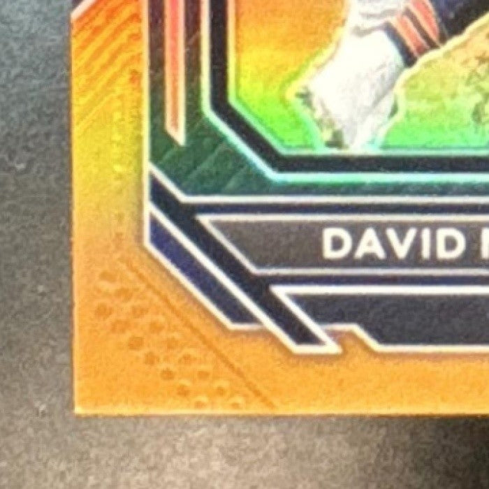 2022 Panini Prizm David Montgomery Orange /249 #48 Chicago Bears