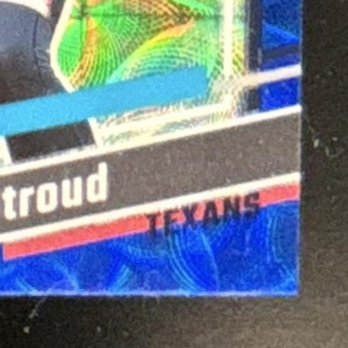 2023 Donruss C.J. Stroud Optic Rookie Preview Blue Scope #339 RC Houston Texans