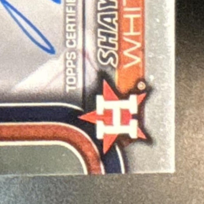 2025 Topps Chrome Shay Whitcomb Rookie Auto #RA-SW RC Houston Astros