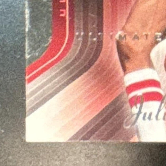2004-05 Upper Deck Ultimate Collection Julius Erving /750 #82 Philadelphia 76ers